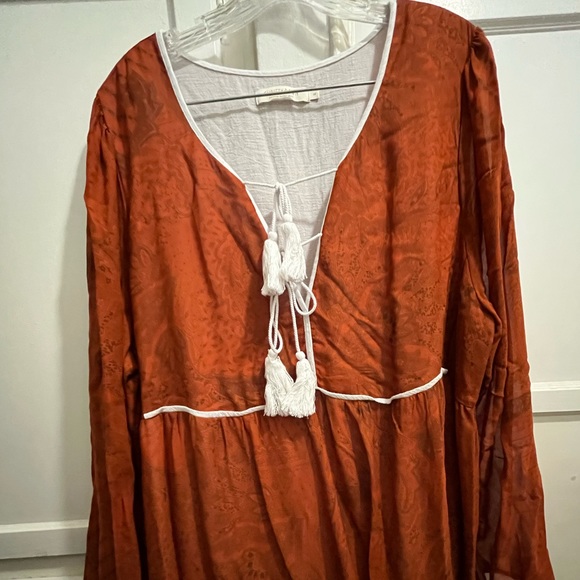 Christy Dawn - Paloma Dress Extended Pumpkin Paisley (Lined) Size 2X NWOT - Picture 3 of 16
